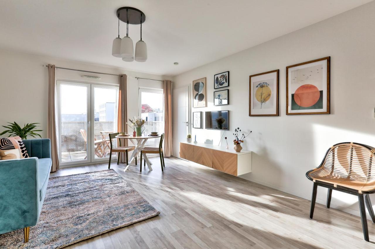 Charmant Appartement Neudorf Ouest Strasbourg Eksteriør bilde